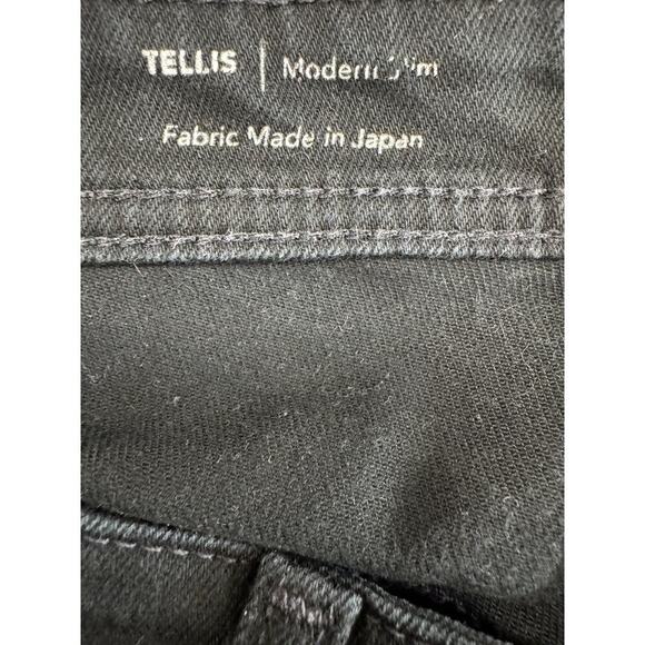 AG Adriano Goldschmied Men's Size 36x34 Black Tellis Modern Slim Jeans - Picture 4 of 9